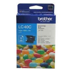 کارتریج جوهر افشان اورجینال آبی 40C برادر Brother LC-40C Cyan Original Ink Cartridge