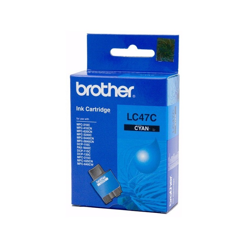کارتریج جوهر افشان اورجینال آبی 47C برادر Brother LC-47C Cyan Original Ink Cartridge کارتریج جوهر افشان اورجینال آبی 47C برادر Brother LC-47C Cyan Original Ink Cartridge
