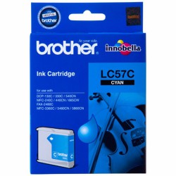 کارتریج جوهر افشان اورجینال آبی 57C برادر Brother LC-57C Cyan Original Ink Cartridge