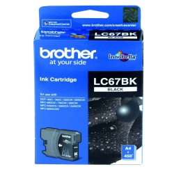 کارتریج جوهر افشان اورجینال مشکی 67BK برادر Brother LC-67BK Black Original Ink Cartridge