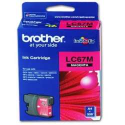 کارتریج جوهر افشان اورجینال قرمز 67M برادر Brother LC-67M Magenta Original Ink Cartridge