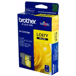 کارتریج جوهر افشان اورجینال زرد 67Y برادر Brother LC-67Y Yellow Original Ink Cartridge