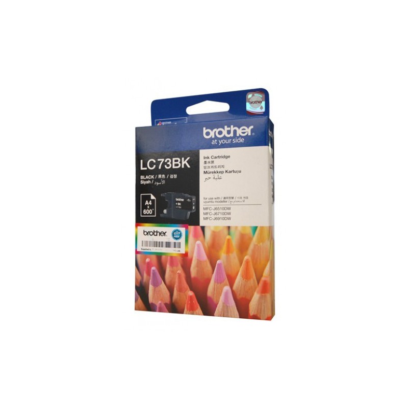 کارتریج جوهر افشان اورجینال مشکی 73BK برادر Brother LC-73BK Black Original Ink Cartridge کارتریج جوهر افشان اورجینال مشکی 73BK برادر Brother LC-73BK Black Original Ink Cartridge