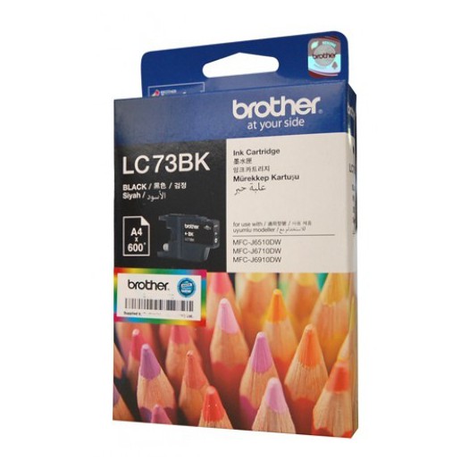 کارتریج جوهر افشان اورجینال مشکی 73BK برادر Brother LC-73BK Black Original Ink Cartridge