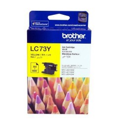 کارتریج جوهر افشان اورجینال زرد 73Y برادر Brother LC-73Y Yellow Original Ink Cartridge