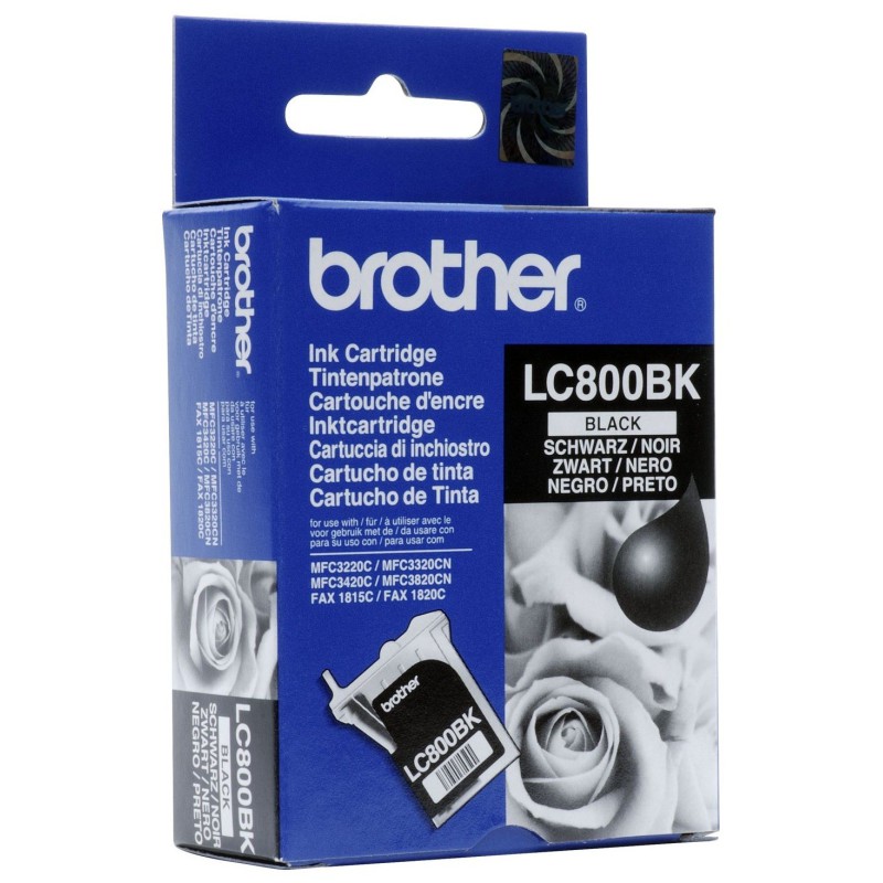 کارتریج جوهر افشان اورجینال مشکی 800BK برادر Brother LC-800BK Black Original Ink Cartridge کارتریج جوهر افشان اورجینال مشکی 800BK برادر Brother LC-800BK Black Original Ink Cartridge