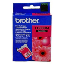 کارتریج جوهر افشان اورجینال قرمز 800M برادر Brother LC-800M Magenta Original Ink Cartridge