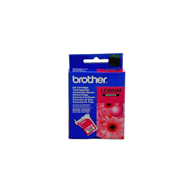 کارتریج جوهر افشان اورجینال قرمز 800M برادر Brother LC-800M Magenta Original Ink Cartridge کارتریج جوهر افشان اورجینال قرمز 800M برادر Brother LC-800M Magenta Original Ink Cartridge