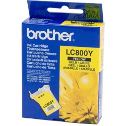 کارتریج جوهر افشان اورجینال زرد 800Y برادر Brother LC-800Y Yellow Original Ink Cartridge