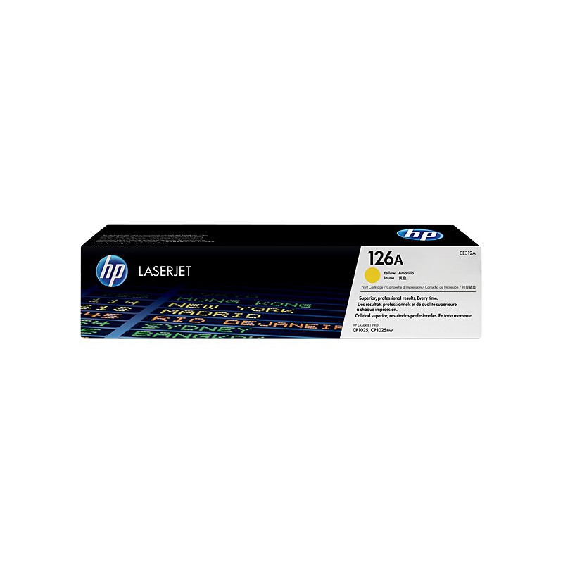 کارتریج لیزری اورجینال زرد 126A-CE312A اچ پی HP 126A Yellow Original LaserJet Toner Cartridge-CE312A کارتریج لیزری اورجینال زرد 126A-CE312A اچ پی HP 126A Yellow Original LaserJet Toner Cartridge-CE312A