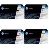 کارتریج لیزری اورجینال زرد 645A-C9732A اچ پی HP 645A Yellow Original LaserJet Toner Cartridge-C9732A