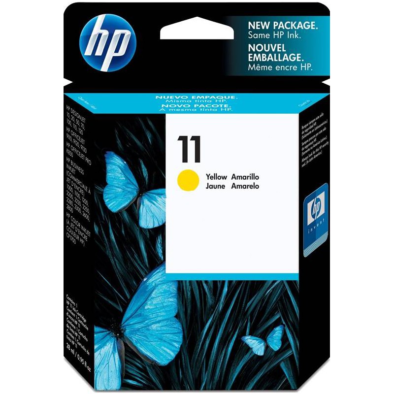 HP 11A Yellow Cartridge-C4838A HP 11A Yellow Cartridge-C4838A