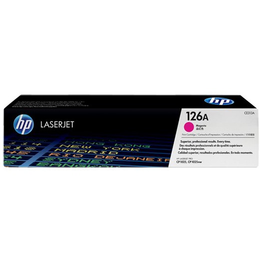 کارتریج لیزری اورجینال قرمز 126A-CE313A اچ پی HP 126A Magenta Original LaserJet Toner Cartridge-CE313A