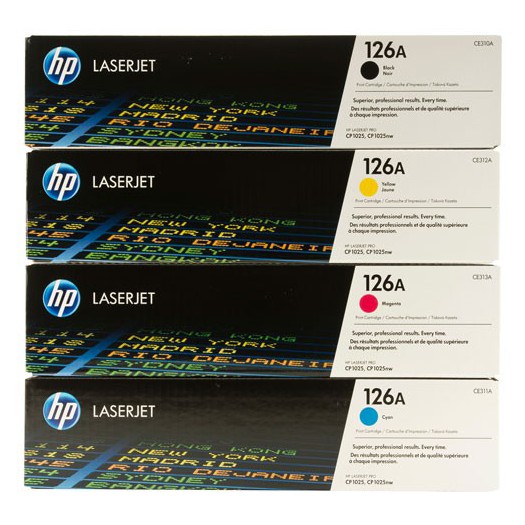 کارتریج لیزری اورجینال قرمز 126A-CE313A اچ پی HP 126A Magenta Original LaserJet Toner Cartridge-CE313A