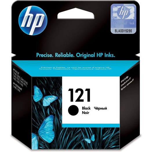 HP 121 Black Cartridge-CC640HE